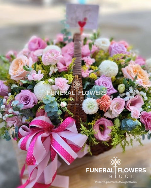 Serene Sympathy Basket BA301