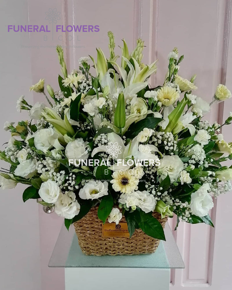 Serene Sympathy Basket BA308