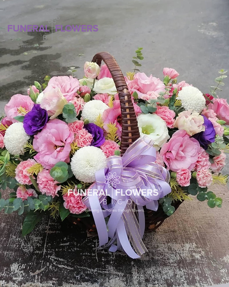 Serene Sympathy Basket BA301