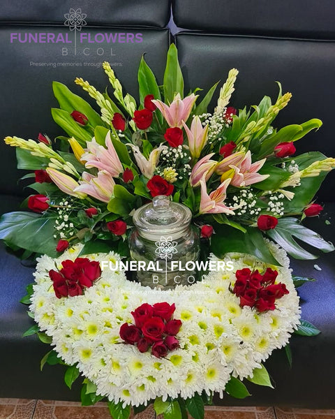 Circle of Love Urn Flowers