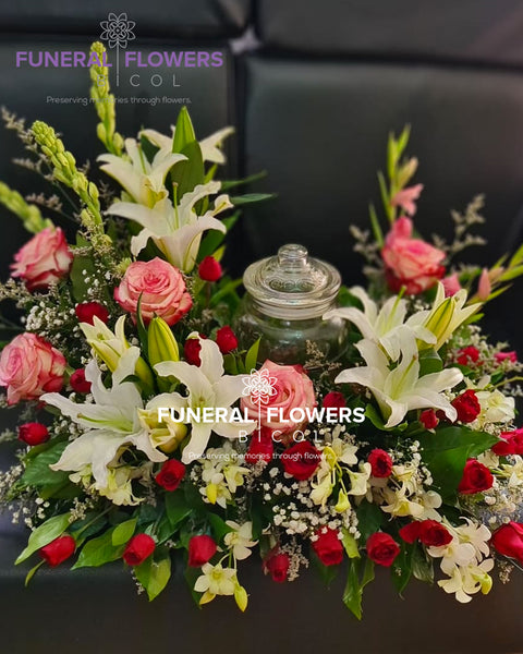 Colorfull Life Urn Flowers